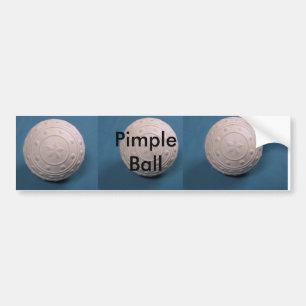Pimple Ball Bumpersticker