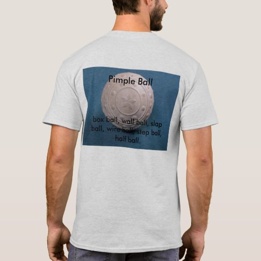 Pimple Ball T-shirt (Achterkant)