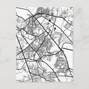 Pimpri-Chinchwad Maharashtra Stadkaart Briefkaart