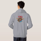 Pimu Heren Hoodie (Achterkant volledig)