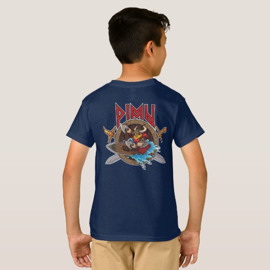 Pimu Kind T-shirt (Achterkant volledig)