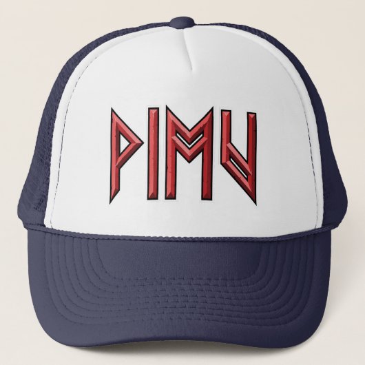 Pimu-Pet Trucker Pet (Voorkant)