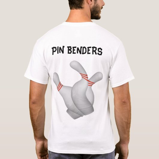 Pin Benders TShirt (Achterkant)