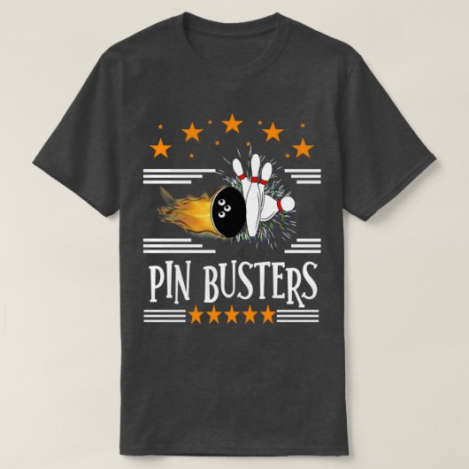 Pin Busters T T-shirt (Design voorkant)