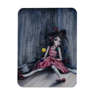 "Pin Cushion Doll2"-magneet Magneet