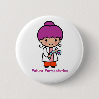 Pin de futura farmacéutica ronde button 5,7 cm