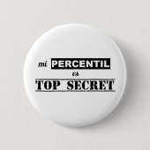 Pin de percentil secreto ronde button 5,7 cm (Voorkant)