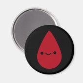 Pin de periode op de Pad Red Party Game Piece Magneet (Voorkant / Achterkant)