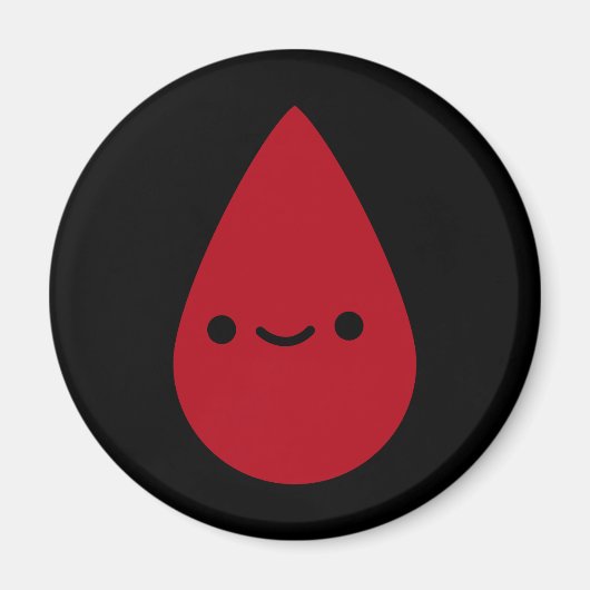 Pin de periode op de Pad Red Party Game Piece Magneet (Voorkant)