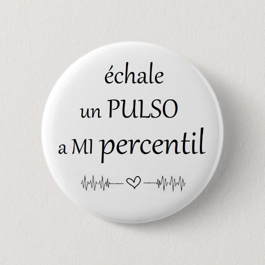 Pin de pulso al percentil ronde button 5,7 cm (Voorkant)