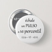 Pin de pulso al percentil ronde button 5,7 cm (Voorkant /achterkant)