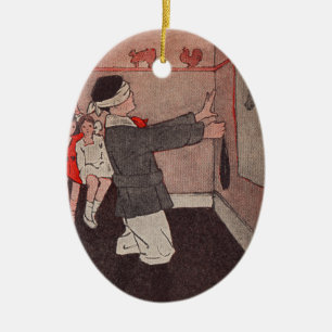 Pin de staart Ezel Keramisch Ornament