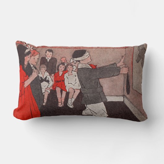 Pin de staart Ezel Kussen (Voorkant)