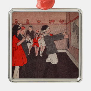 Pin de staart Ezel Metalen Ornament