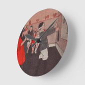 Pin de staart Ezel Ronde Klok (Hoek)