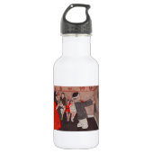 Pin de staart Ezel Waterfles (Voorkant)