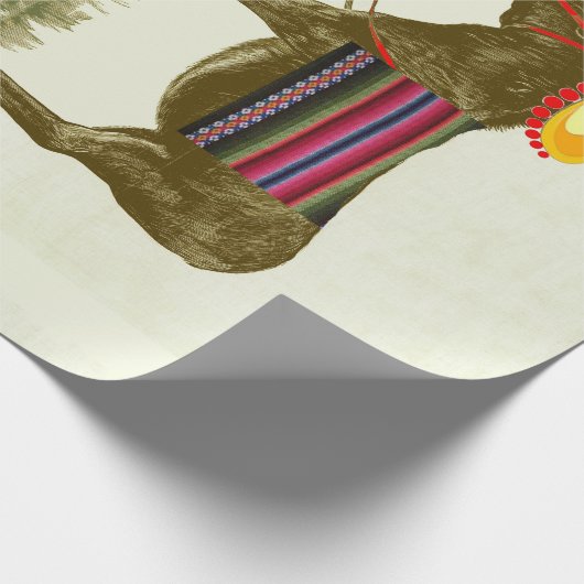 Pin de staart op de ezel cadeaupapier (Hoek)