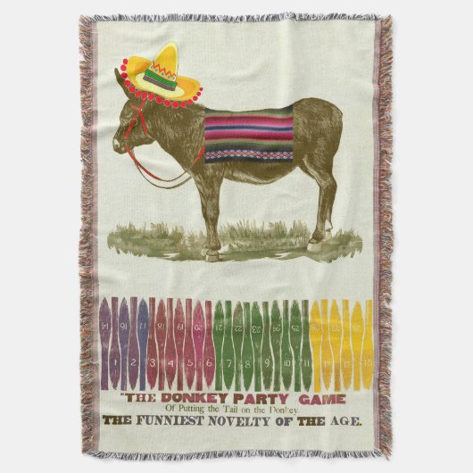 Pin de staart op de ezel deken (Voorkant Verticaal)