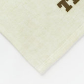 Pin de staart op de ezel fleece deken (Hoek)