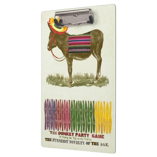 Pin de staart op de ezel klembord (Links)