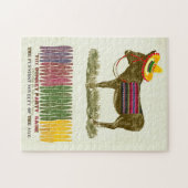 Pin de staart op de ezel legpuzzel (Horizontaal)