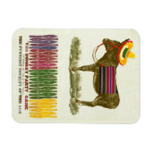 Pin de staart op de ezel magneet (Horizontaal)