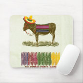 Pin de staart op de ezel muismat (Met muis)