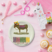 Pin de staart op de ezel papieren bordje (Feest)