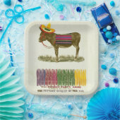 Pin de staart op de ezel papieren bordje (Feest)