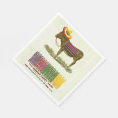 Pin de staart op de ezel servet (Hoek)