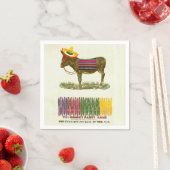 Pin de staart op de ezel servet (Insitu)