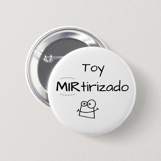 Pin de Toy MIRtirizado Ronde Button 5,7 Cm (Voorkant /achterkant)