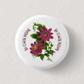 Pin Do It With Passion Ronde Button 3,2 Cm (Voorkant)