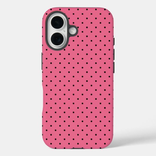 Pin Dot Roze Case-Mate iPhone Case (Achterkant)
