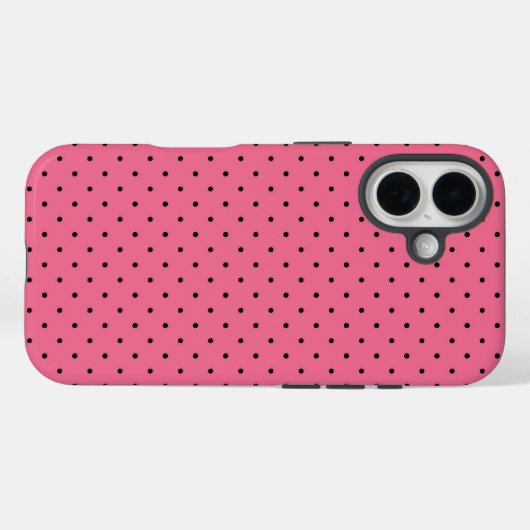 Pin Dot Roze Case-Mate iPhone Case (Achterkant (horizontaal))