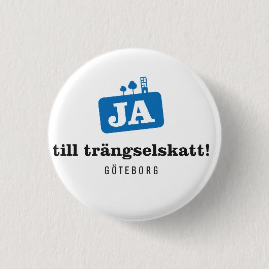 Pin - Finns i flera storlekar! Ronde Button 3,2 Cm (Voorkant)