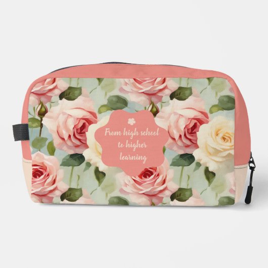 Pin Flower Pattern Toilettasje (Voorkant)