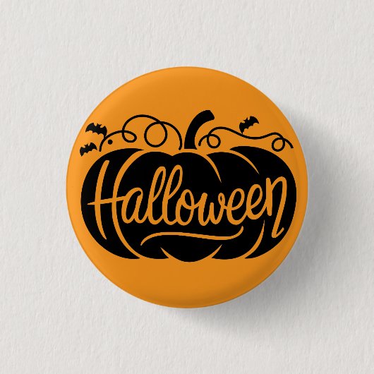 PIN HALLOWEEN RONDE BUTTON 3,2 CM (Voorkant)