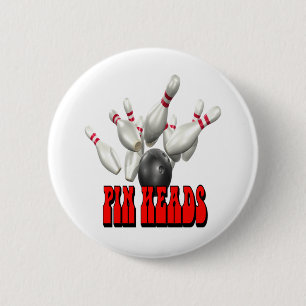 Pin Head Bowling Ronde Button 5,7 Cm