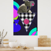 Pin het ijs op de samenleving poster (Keuken)