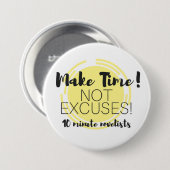 Pin jezelf een grote herinnering! ronde button 7,6 cm (Voorkant /achterkant)