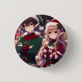 Pin Jóvenes Navidad Ronde Button 3,2 Cm