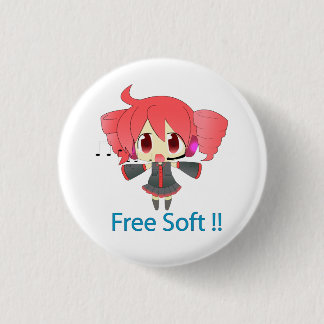 Pin Kasane Teto Ronde Button 3,2 Cm