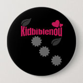 Pin Kibiblenou Ronde Button 4,0 Cm (Voorkant)