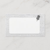 Pin Me Up University Student College Visitekaartje (Achterkant)