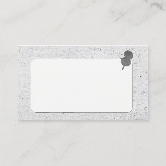 Pin Me Up University Student College Visitekaartje (Achterkant)