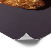 Pin met een krijger met een kop poster (Hoek)