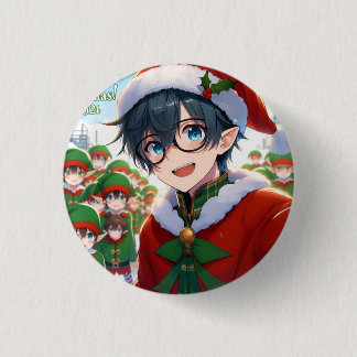 Pin Mi personaje navidad Ronde Button 3,2 Cm