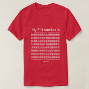 PIN-nummer - een MisterP-Shirt T-shirt