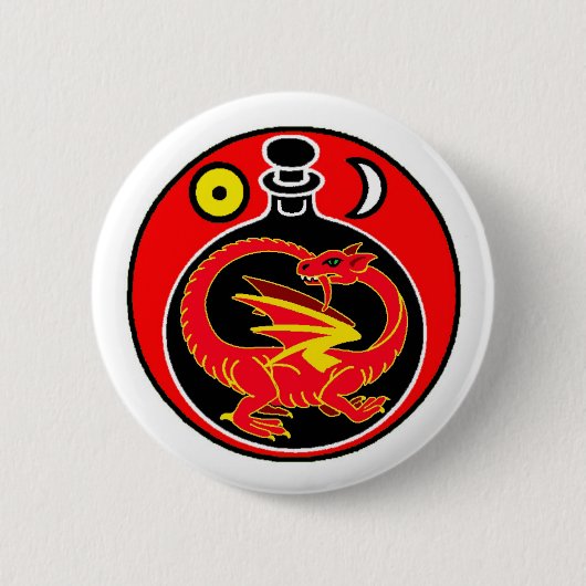 Pin-On Badge - Alchemy Ronde Button 5,7 Cm (Voorkant)